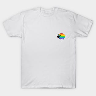 Sheep Rainbow Pride Shirt, Cute LGBTQ Shirt, Gay Shirt, Lesbian Shirt, Gift for Gay Lesbian, Queer Pride Month T-Shirt